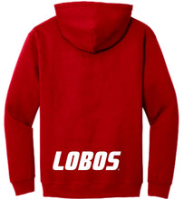 Load image into Gallery viewer, Youth Lobos Paw Red Hoodie