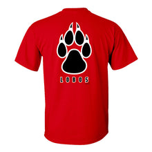 Load image into Gallery viewer, UNM Red Infant Paw Tee