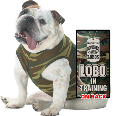 Lobo In Training Dog Tank