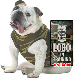 Lobo In Training Dog Tank