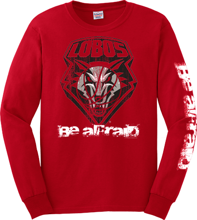Lobos Red ~Be Afraid~ Longsleeve T-Shirt