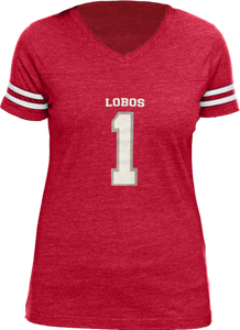 Lobos #1 Ladies Jersey T-Shirt
