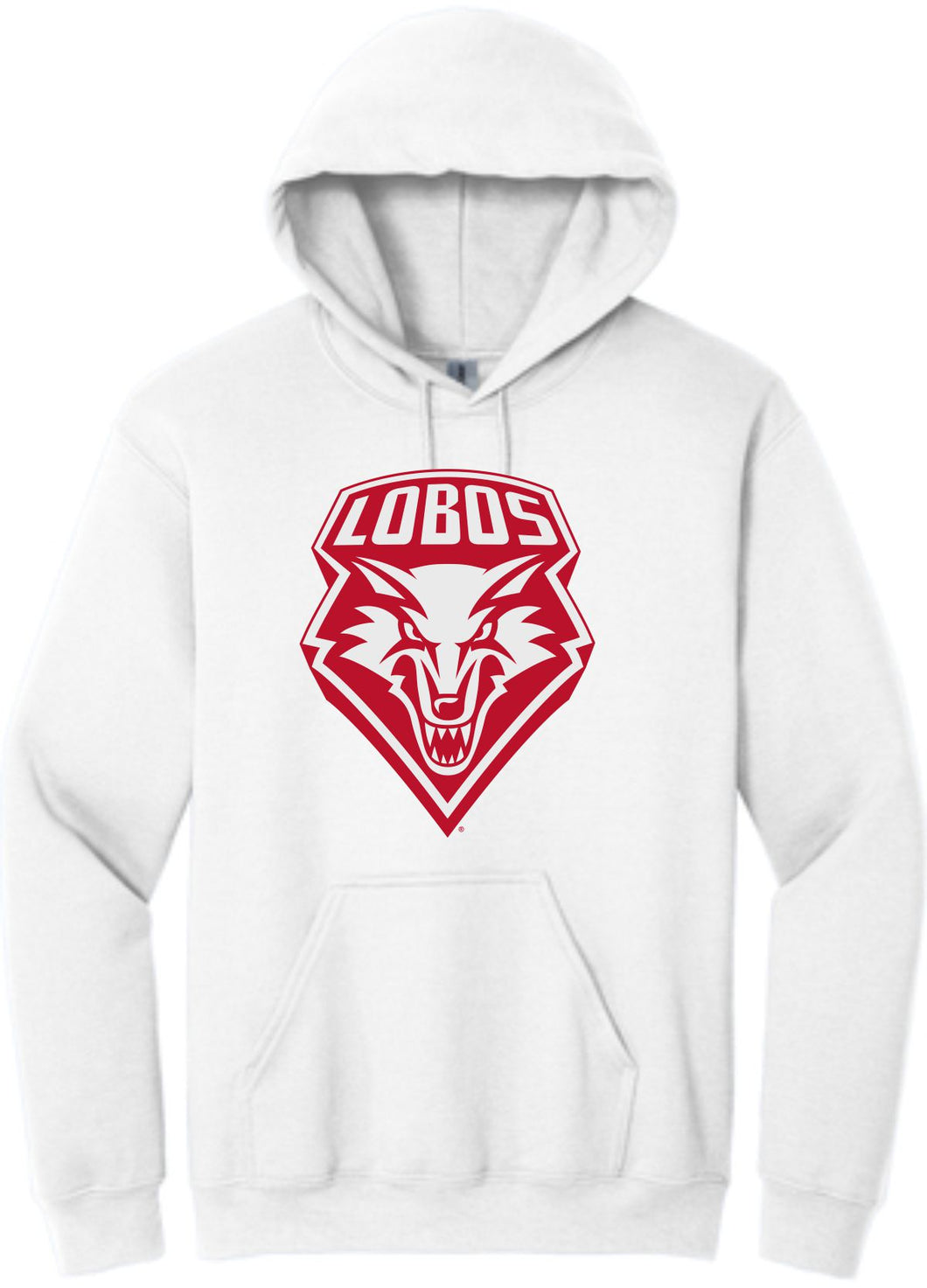 UNM Lobos White Out Hoodie