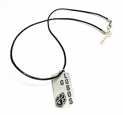 Black Cord with Go Lobos DogTag