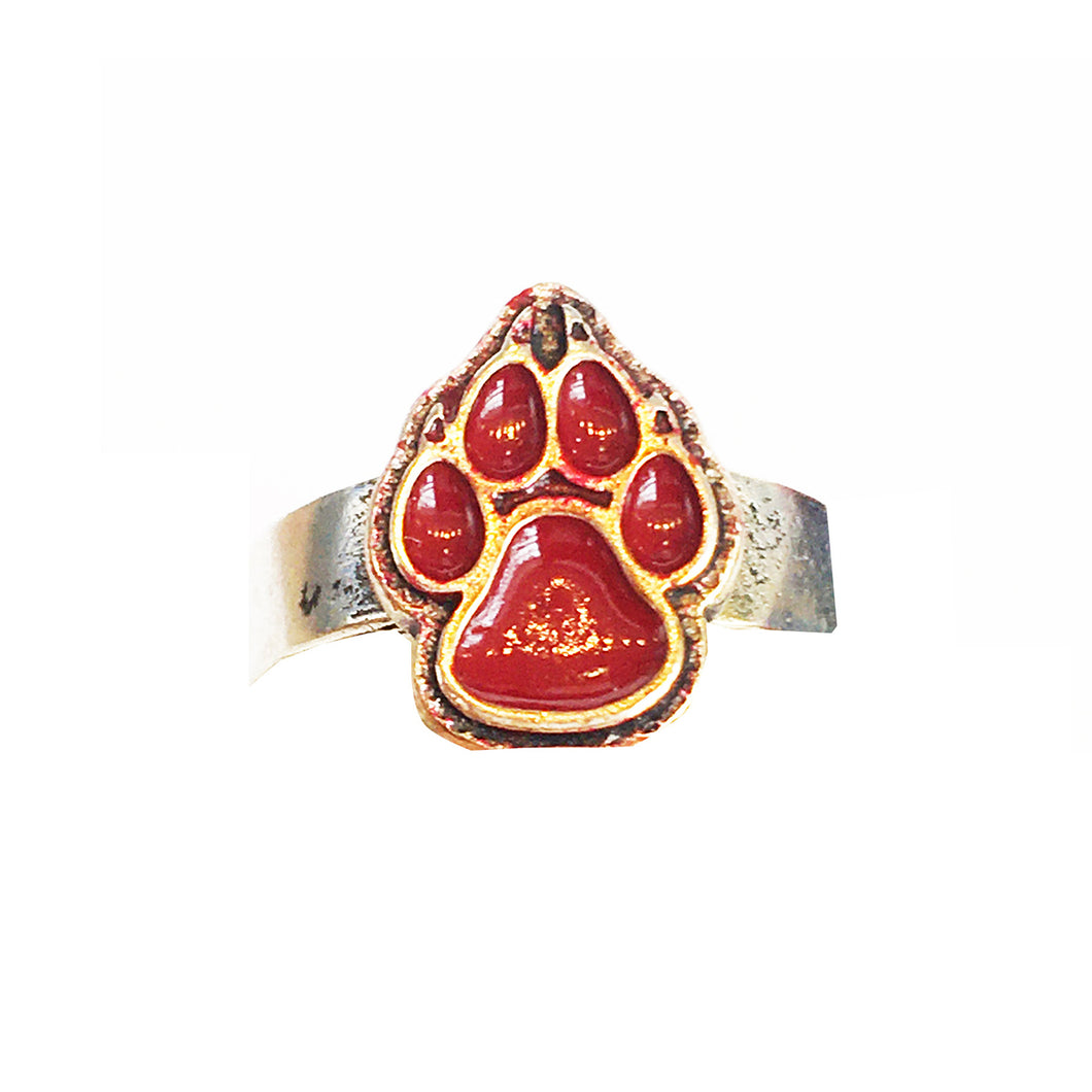 Red Paw Lobo Adjustable Ring/ Toe Ring