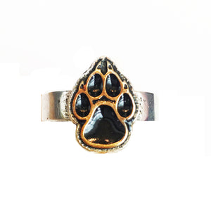 Black Paw Lobo Adjustable Ring/ Toe Ring