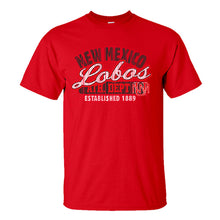 Load image into Gallery viewer, UNM Est Script Red Tee