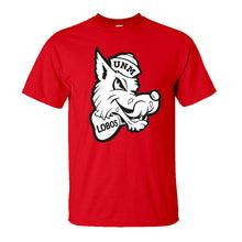 Load image into Gallery viewer, UNM Retro Louie Red T-Shirt