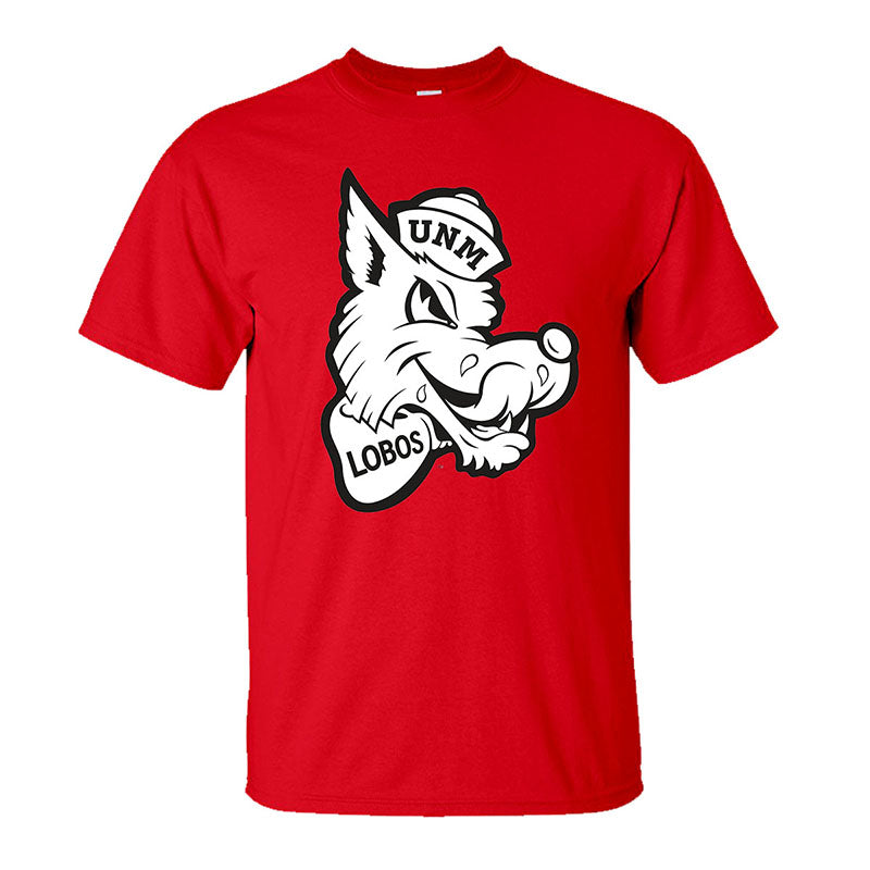 UNM Retro Louie Red Tee