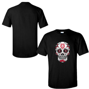 UNM Black Sugar Skull Tee