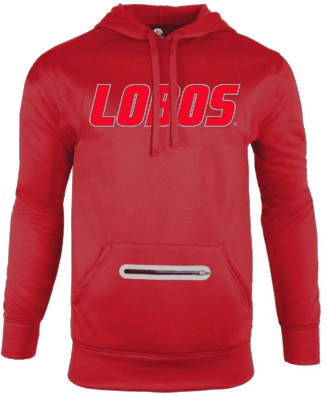 Lobos Performance Red Hoodie