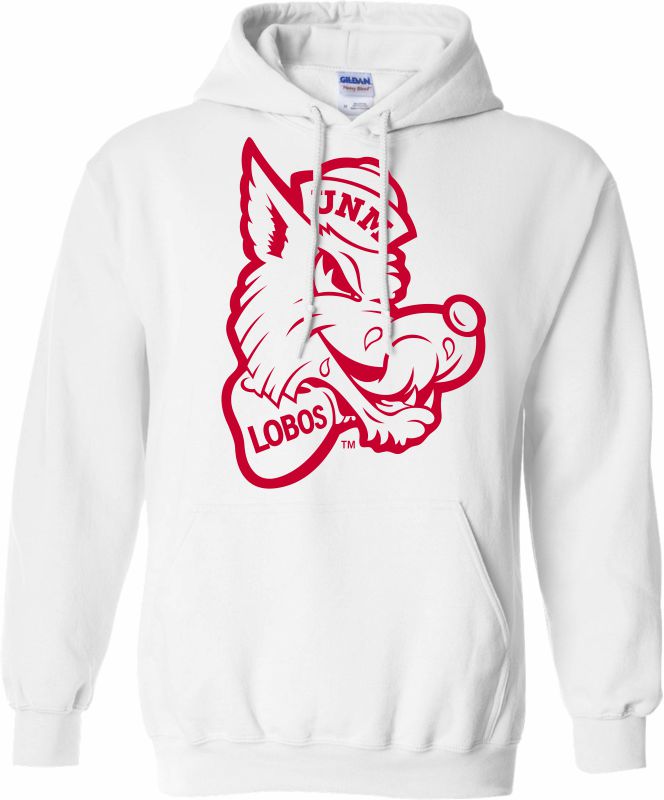 White Retro Louie Hoodie