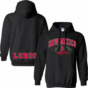 Lobos Grey Wolf Black Hood