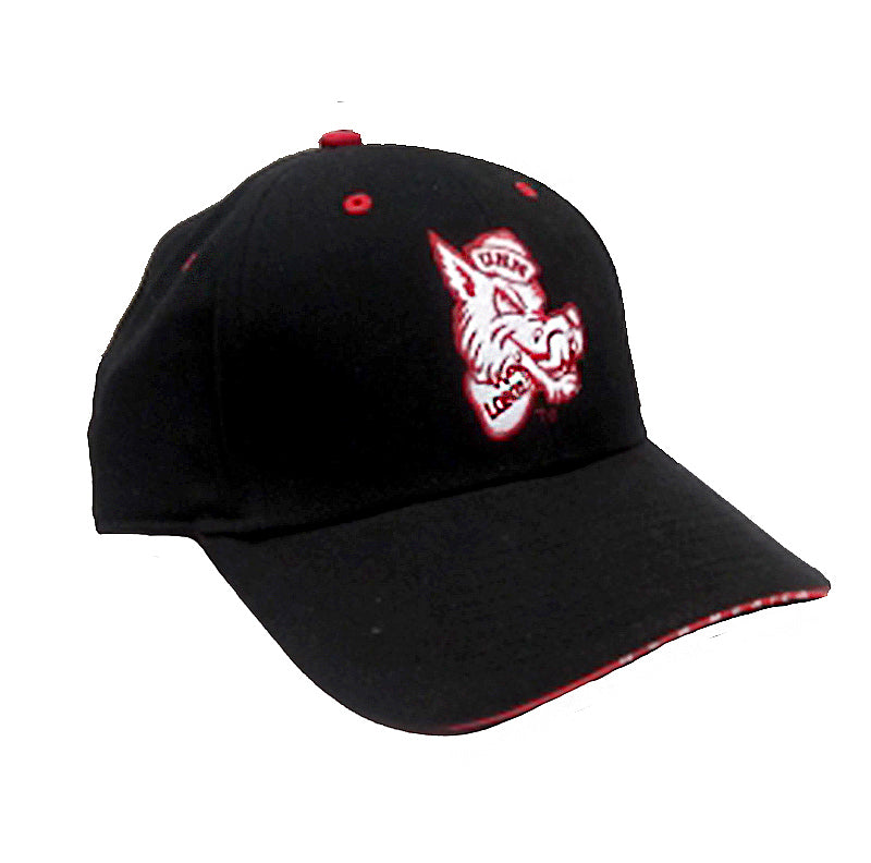 Black Retro Louie Lobos Hat