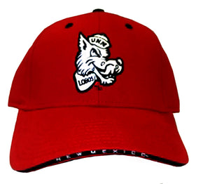 Red UNM Retro Louie Hat