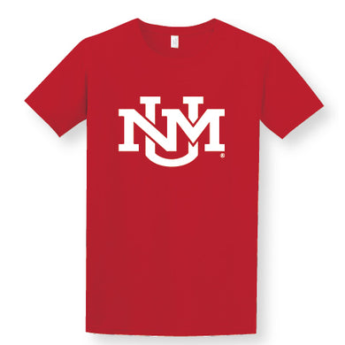 Red T-shirt UNM Monogram