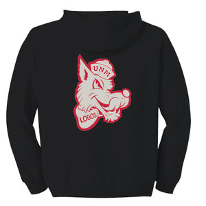 Retro Hoodie Full Zip Black Hoodie
