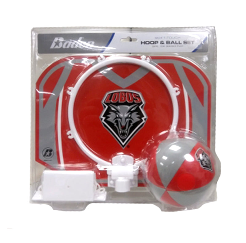 UNM Lobos Hoop and Ball Set