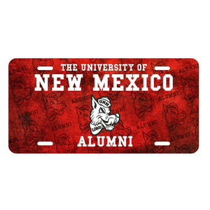 UNM Retro Alumni License Plate