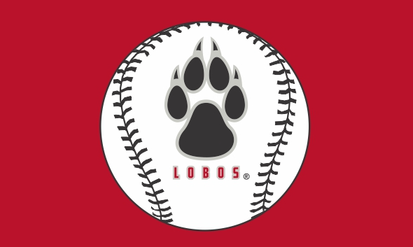 Lobos 3'x5' Baseball Flag