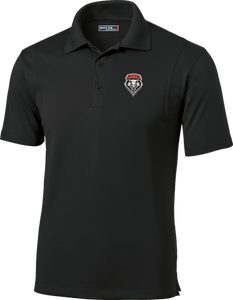Black UNM Men's Performance Polo