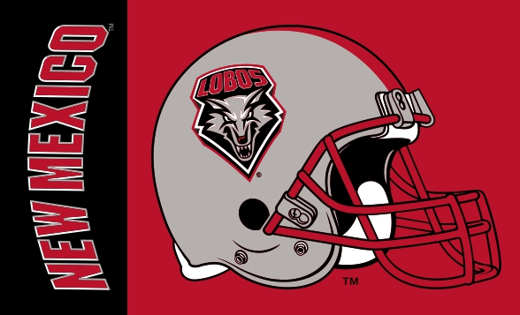 Lobo 3'x5' Football Flag