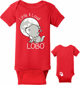 Little & Loud Lobo Onesie