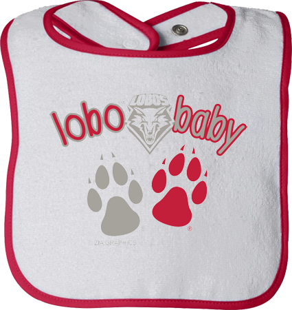 Lobo Baby Bib