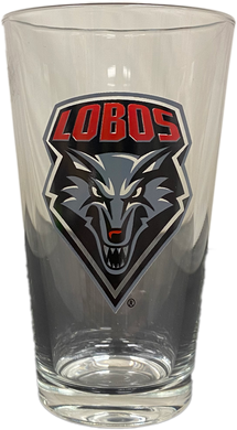 Lobos Pint Glass (Full Color Shield)