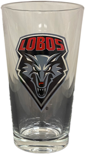 Lobos Pint Glass (Full Color Shield)