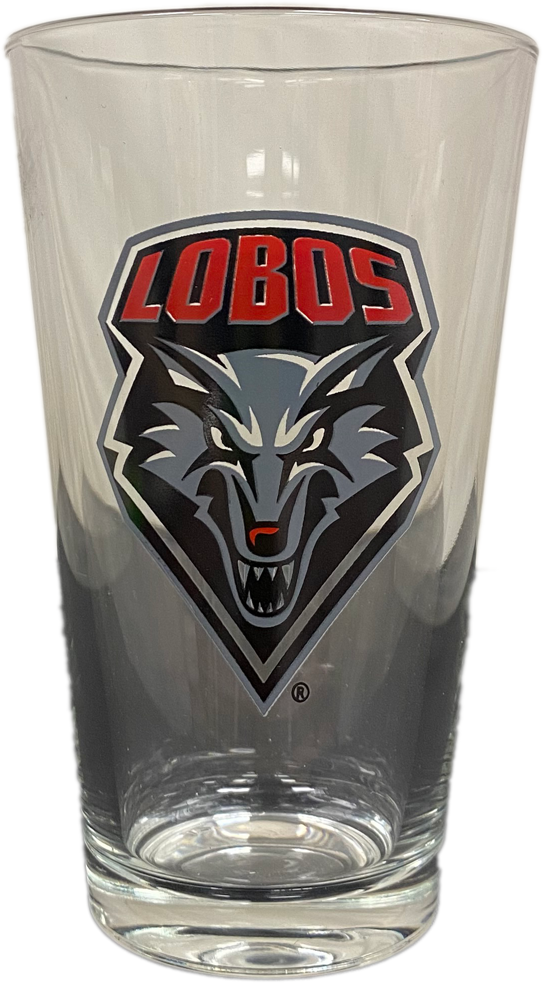 Lobos Pint Glass (Full Color Shield)