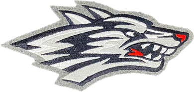 Lobo Profile Embroidered Patch - 4