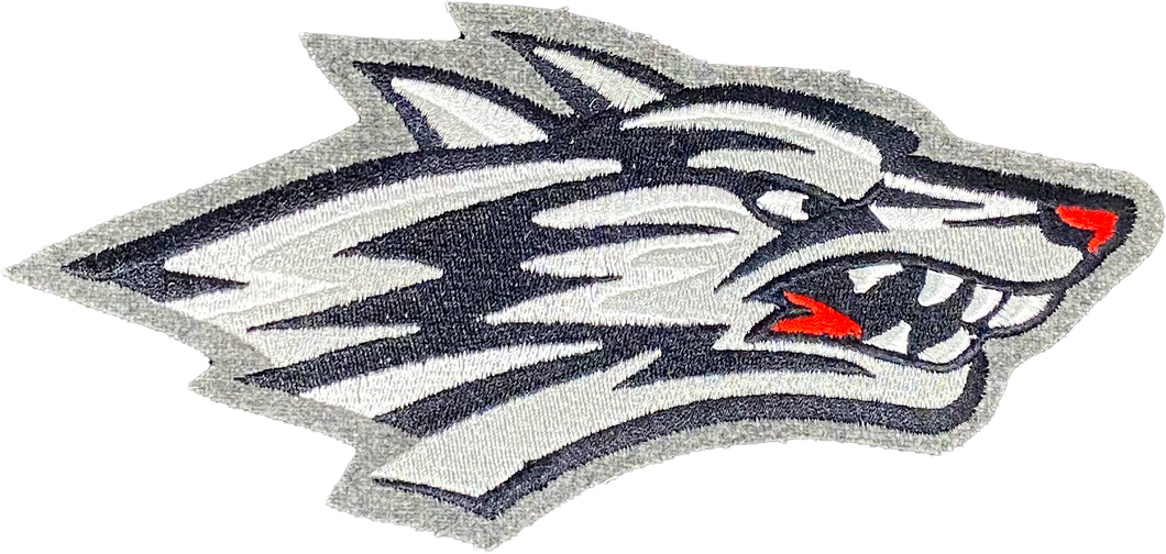 Lobo Profile Embroidered Patch - 4