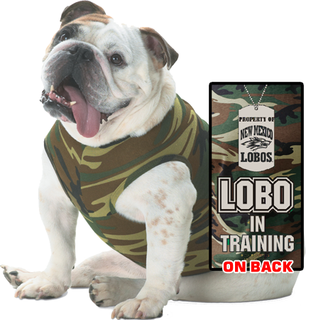 Lobo In Training Dog Tank