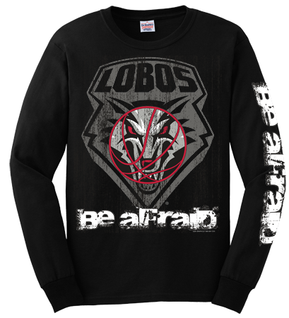 Lobos Black ~Be Afraid~ Longsleeve T-Shirt