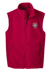 Lobos Red Fleece Vest
