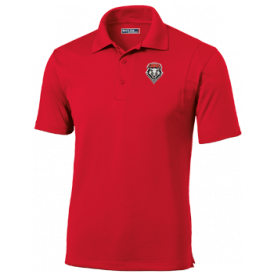 Red UNM Men's Performance Polo