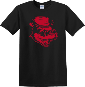 Classic Louie T-Shirt Black / Red