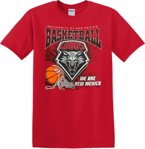 Lobos Basketball Ball & Net T-Shirt