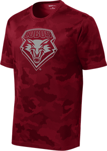 UNM Red Camohex Performance T-Shirt