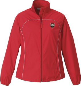 Ladies Lightweight Jacket with Embroidered Shield