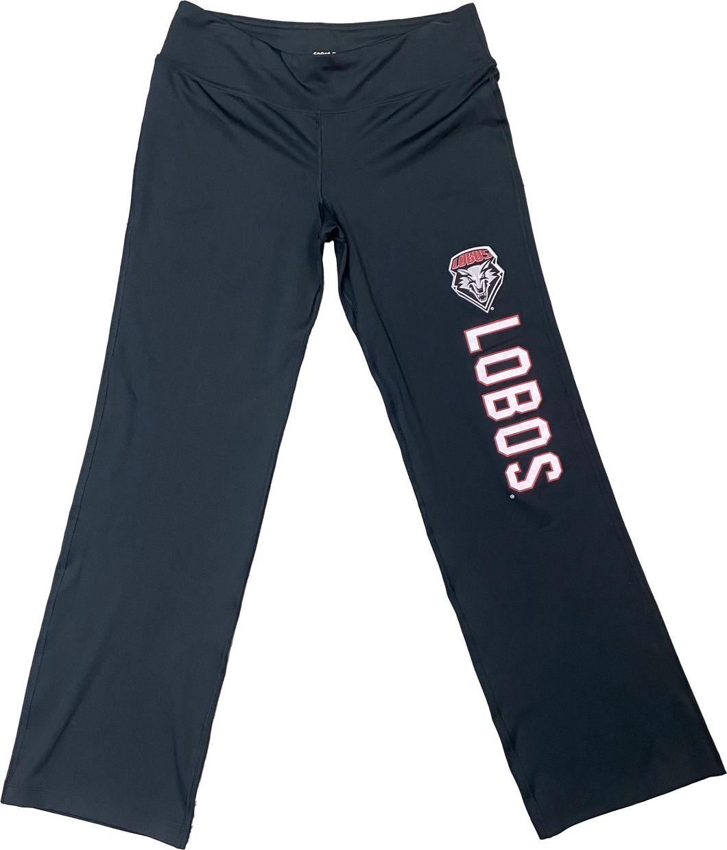 Ladies Black Lobos Yoga Pants