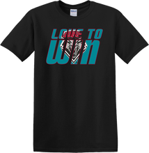 Load image into Gallery viewer, Lobos Love To Win Black T-Shirt
