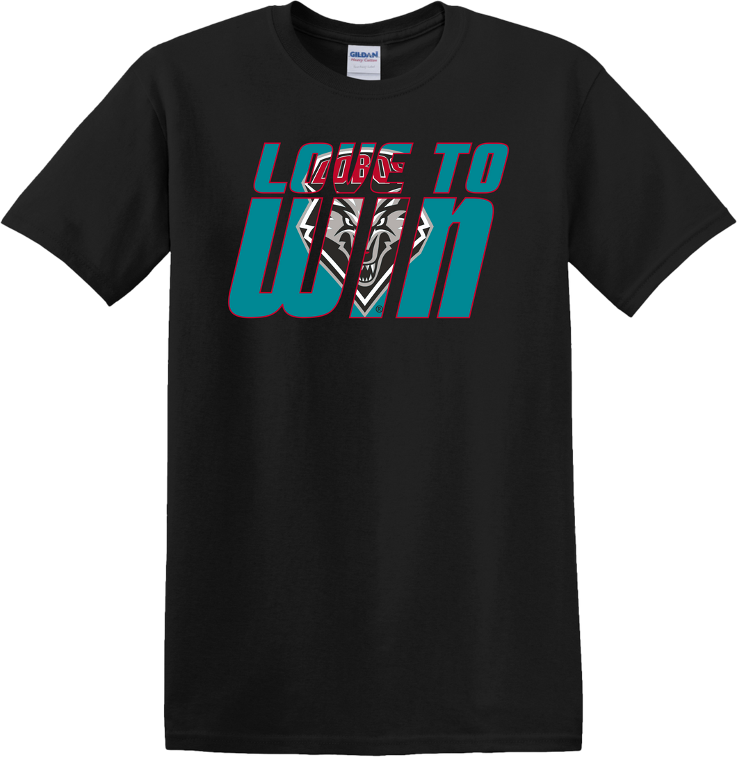 Lobos Love To Win Black T-Shirt