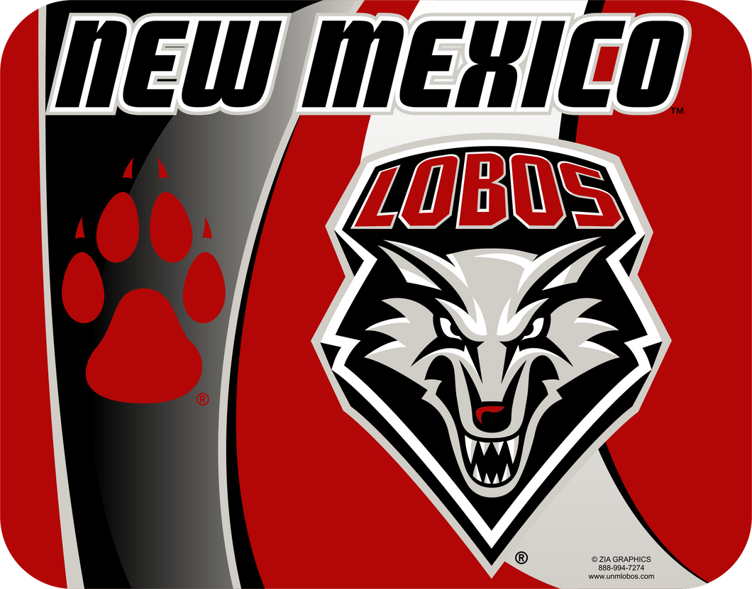 New Mexico Lobos Mouse Pad