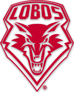 Lobos Shield Window Decal - Red