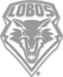Lobos Shield Window Decal - Silver