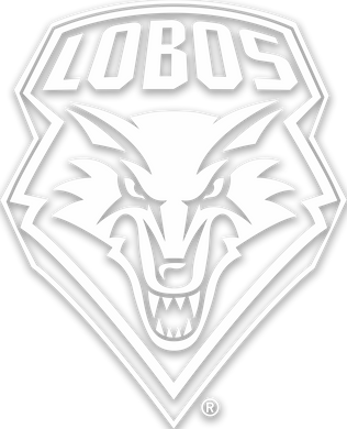 Lobos Shield Window Decal - White