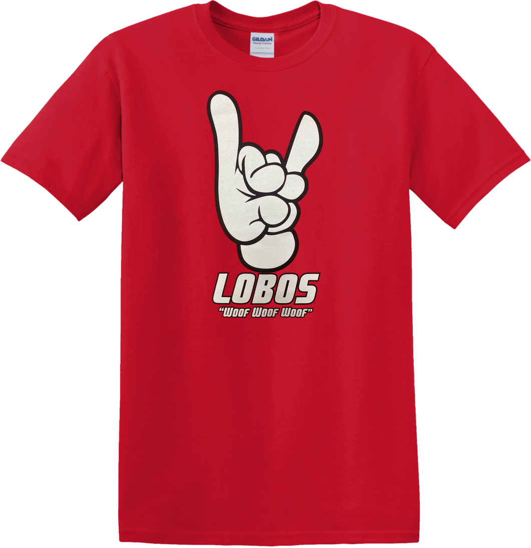 Lobo Woof Fingers T-Shirt