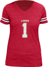 Load image into Gallery viewer, Lobos #1 Ladies Jersey T-Shirt